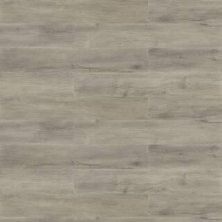 TrafficMaster Moonstone 6 MIL x 6 in. W x 36 in. L Click Lock Waterproof Luxury Vinyl Plank Flooring (24 sqftcase) VTRHDNIGHT6X36