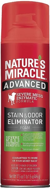 Nature's Miracle Advanced Dog Stain and Odor Foam Aerosol Spray