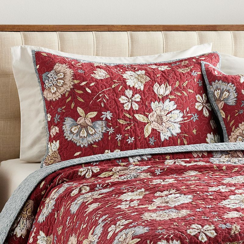 Sonoma Goods For Life? Heritage Heirloom Floral Quilt or Sham