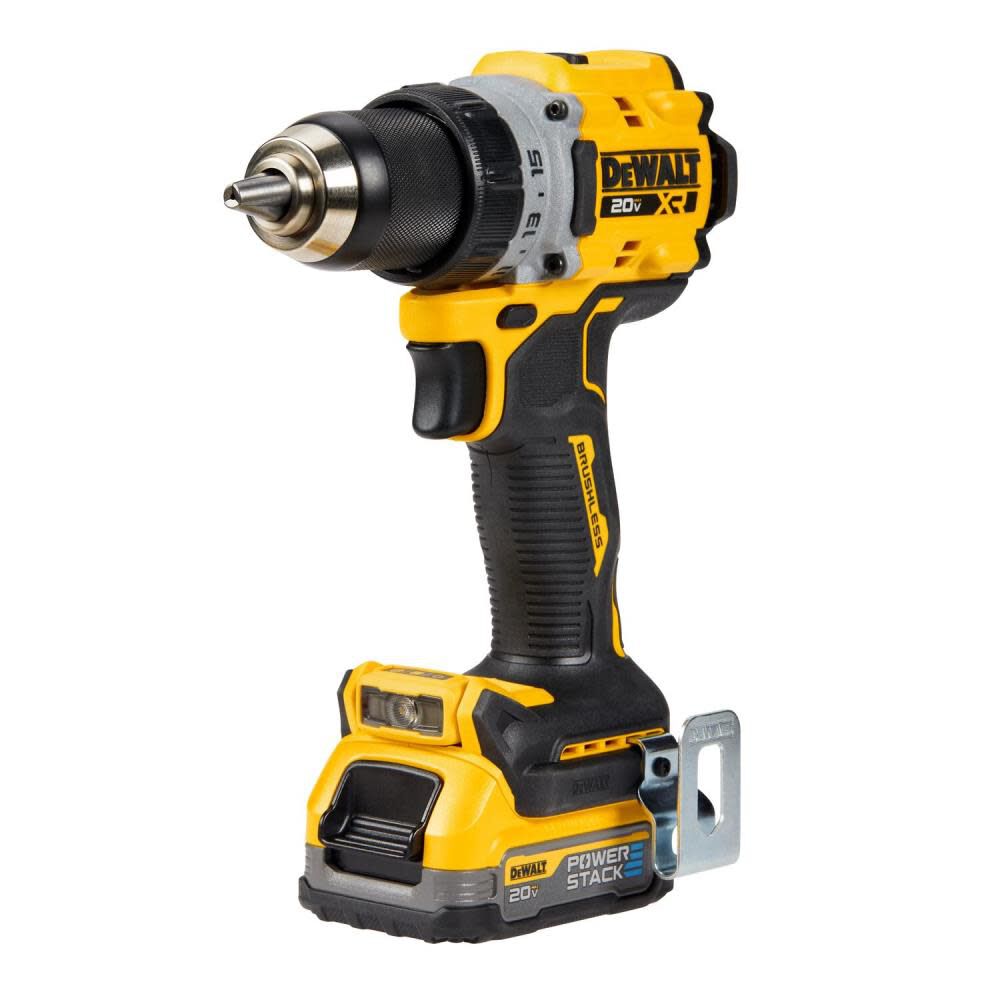 DW 20V XR COMPACT DRILL DRIVER with POWERSTACK DCD800D1E1 from DW