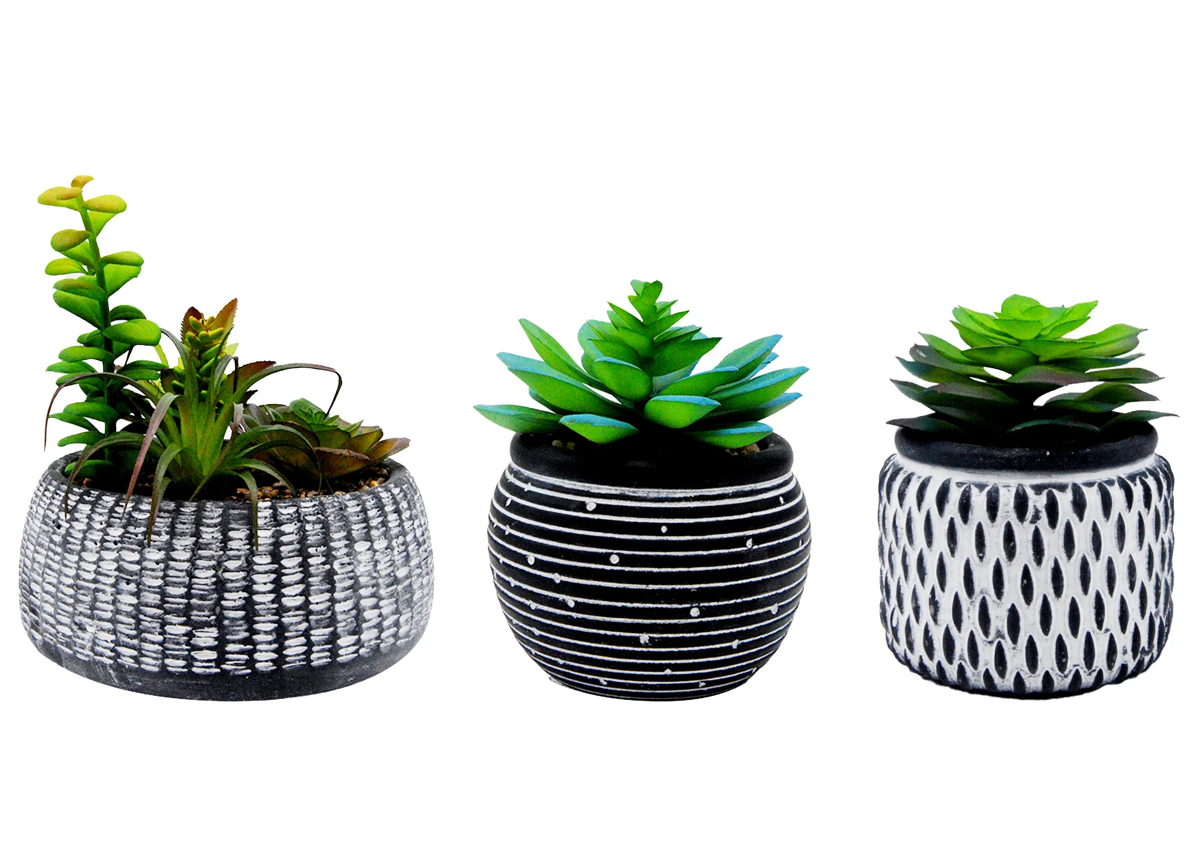 Newpower Hot sales embossed flower pot mold indoor outdoor decorative concrete succulent planter cement flower pots planters