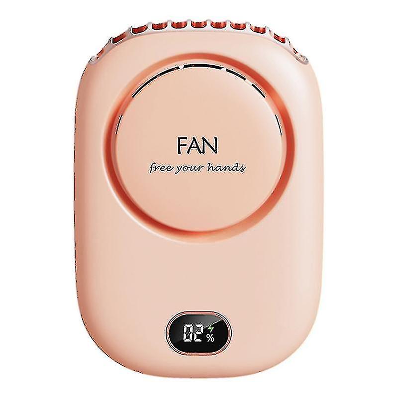 Fan Mini Usb Cooler Rechargeable Handheld Silent Pink1 Pc