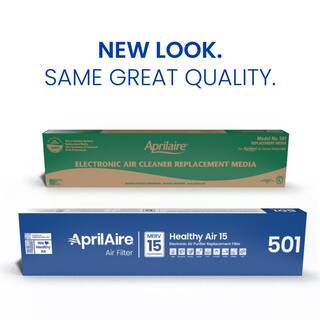 AprilAire 16 in. x 25 in. x 6 501 Electronic Air Cleaner Filter for Air Purifier Model 5000 (4-pack) 501 04