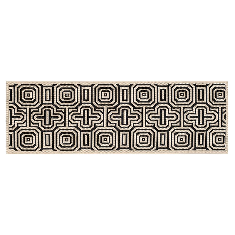 Safavieh Courtyard Geometric Print Indoor Outdoor Rug