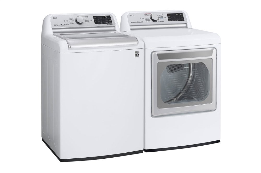 Lg WT7800CW 5.5 Cu.Ft. Smart Wi-Fi Enabled Top Load Washer With Turbowash3D™ Technology