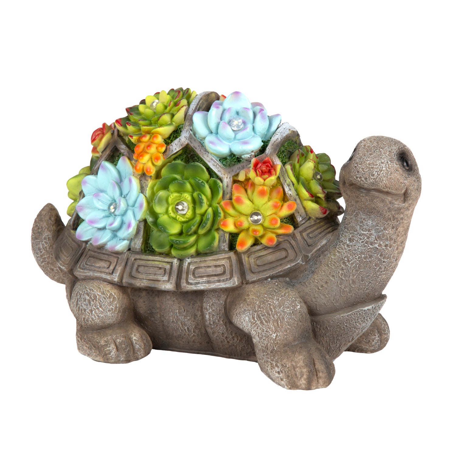 Gigalumi 7" Turtle Garden Statue