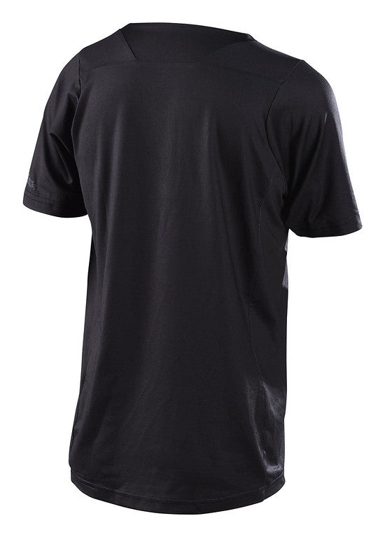 Troy Lee Designs Skyline Short Sleeve MTB Jersey - Youth - Channel - Carbon - 2022