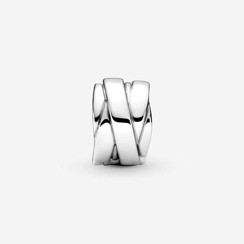 PANDORA  Polished Ribbons Clip Charm