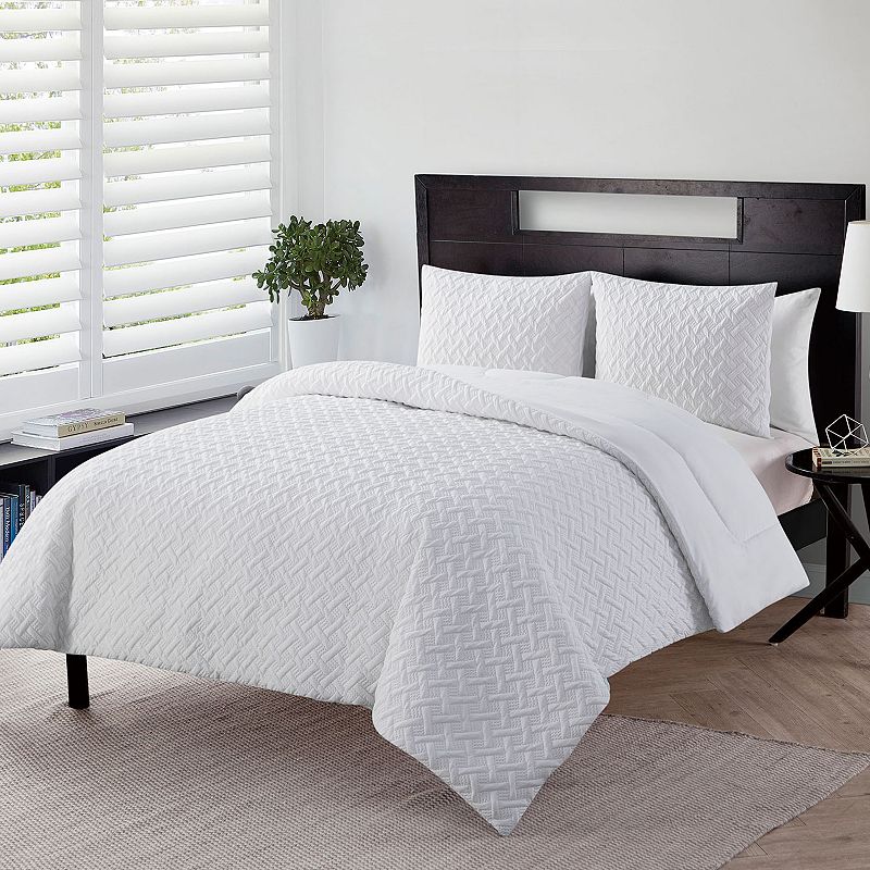 VCNY Nina II Embossed Comforter Set