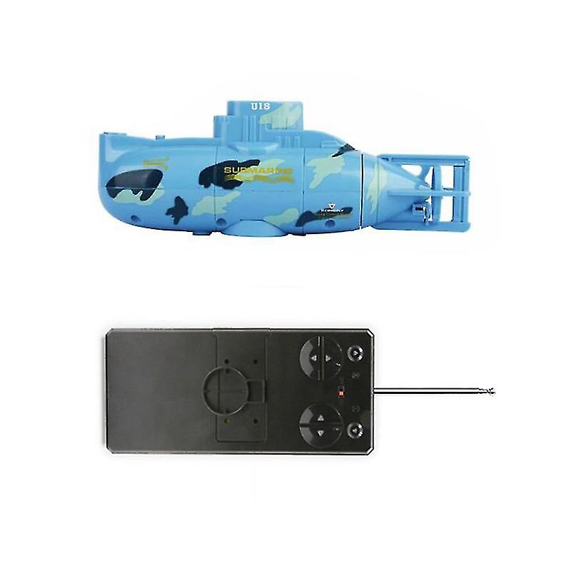 Mini Remote Control Submarine Remote Control Ship Military Model Electronic Water Toy Diving Fish Tank Bucket Children's Birthday Gift