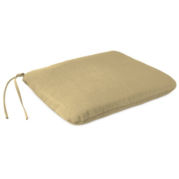 Outdoor Dining Seat Pad Warm Beige Jordan Manufacturing