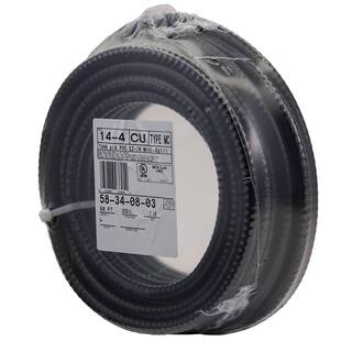 Southwire 50 ft. 144 Stranded CU EZ-In Mini-Split MC (Metal Clad) Cable 58340803