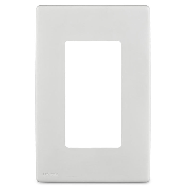 WALL PLATE 1 GANG WHT