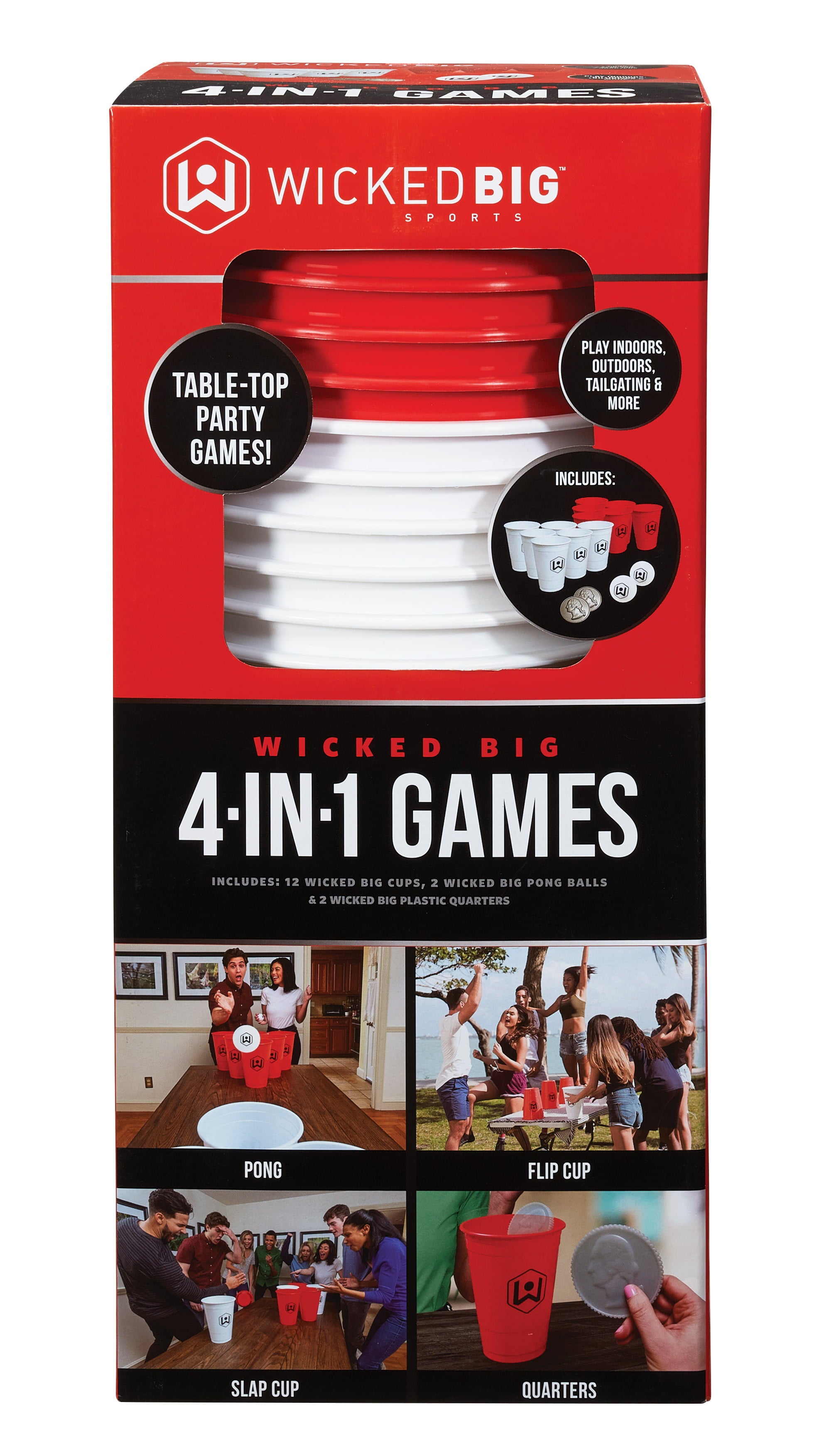 Wicked Big Sports 4 in 1 Yard Games