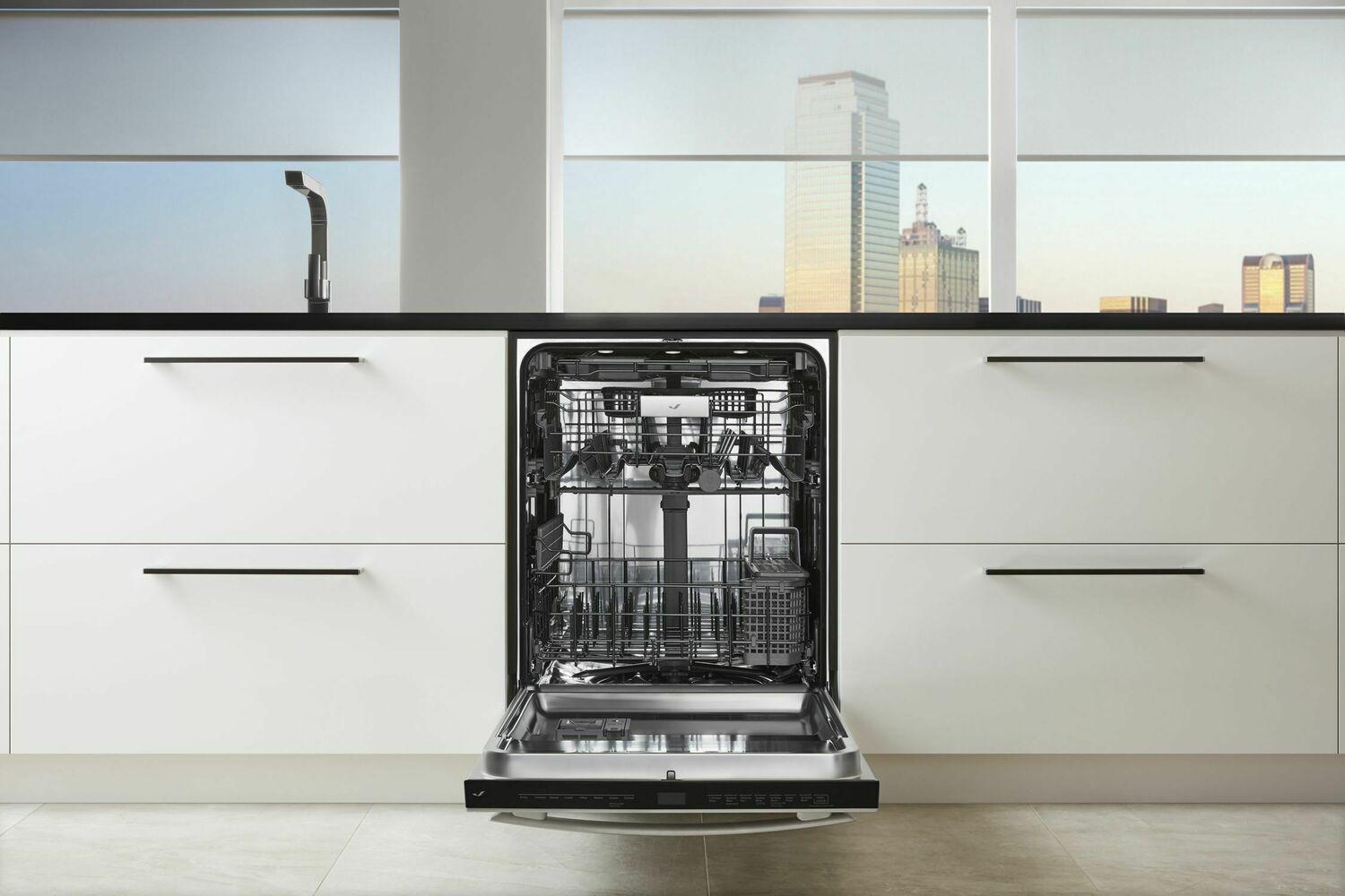 Jennair JDTSS246GS Euro-Style 24 Built-In Trifecta™ Dishwasher, 38Dba - Stainless Steel