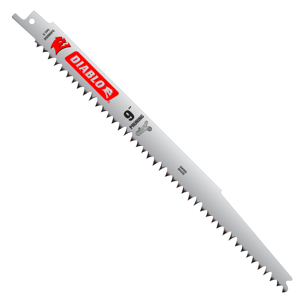 Diablo Tools 9 Fleam Ground Recip Blade for Pruning