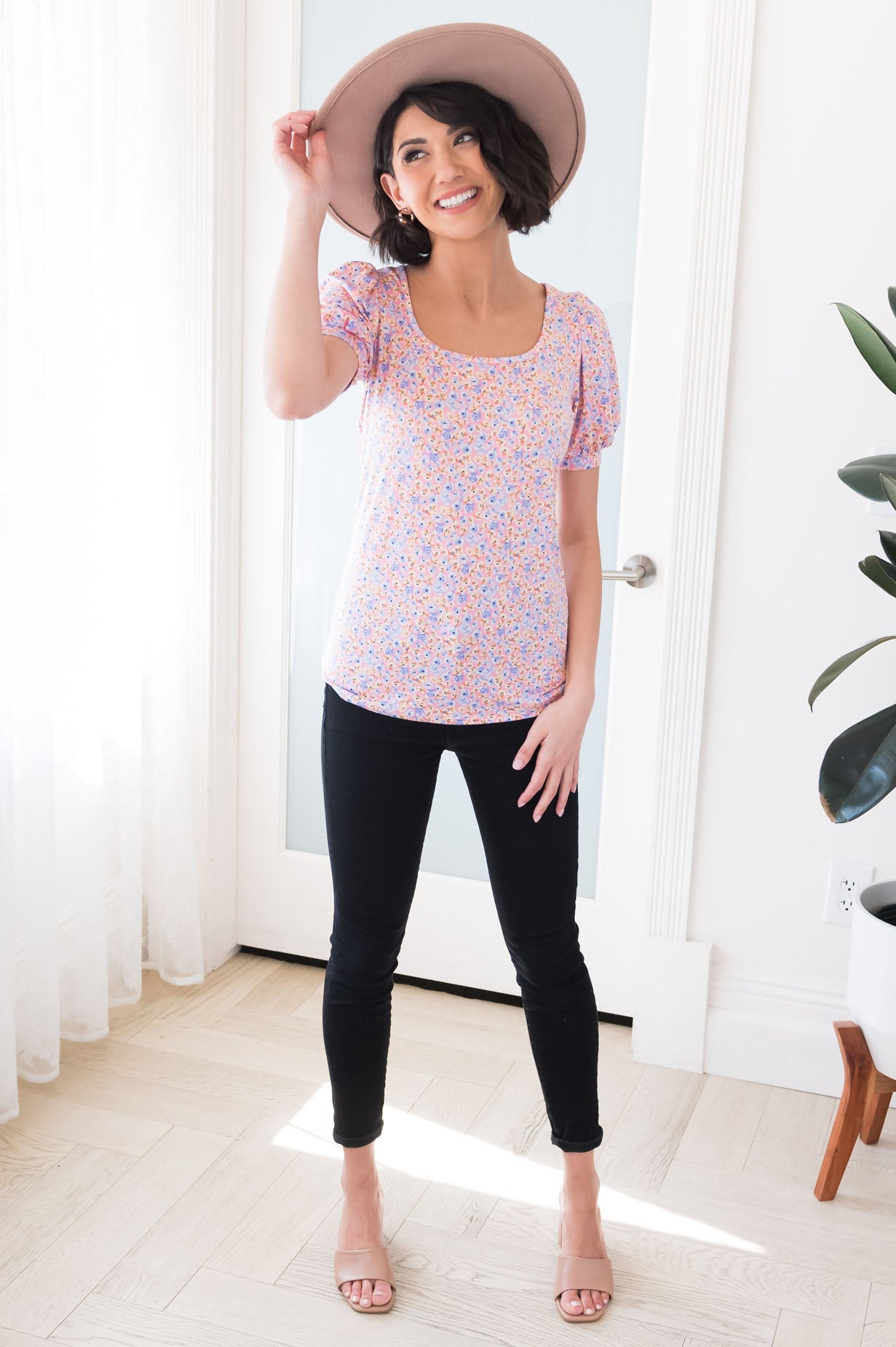 Believe In Goodness Modest Top