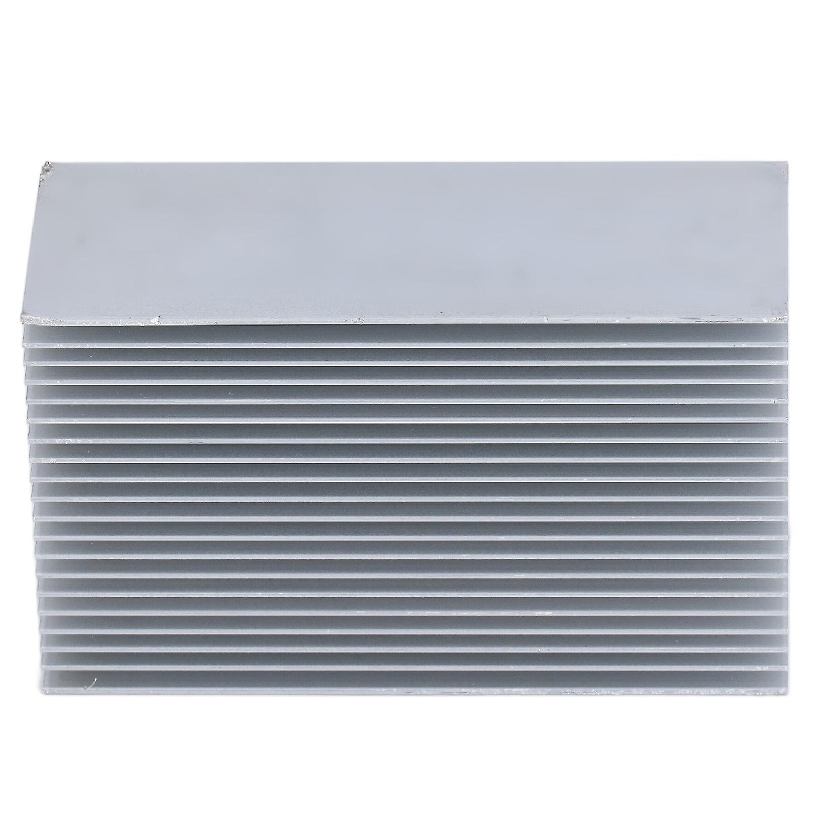 2pcs Aluminum Electronic Radiators Fast Heat Dissipation Anti Oxidation Practicable Extruded Heat Sink For Replacementwith Adhesive