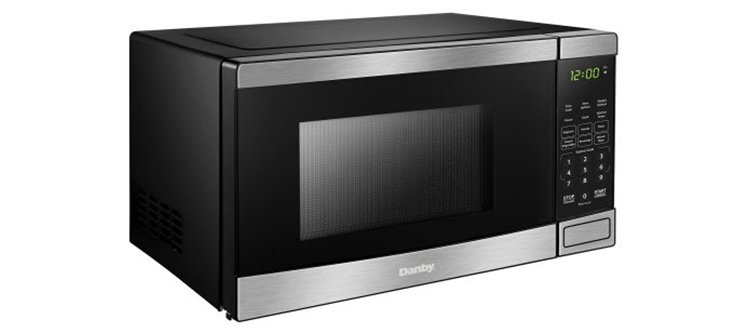 Danby 0.7 Cu. Ft. Stainless Steel Microwave With Convenience Cooking Controls