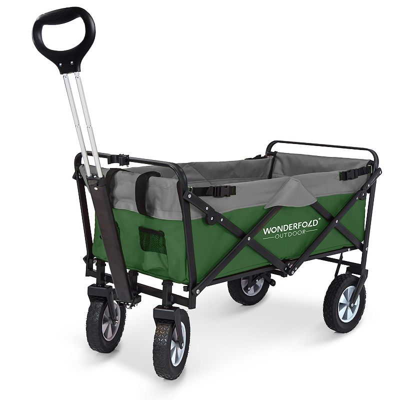 WonderFold S-Series Utility Folding Wagon with Self Stand