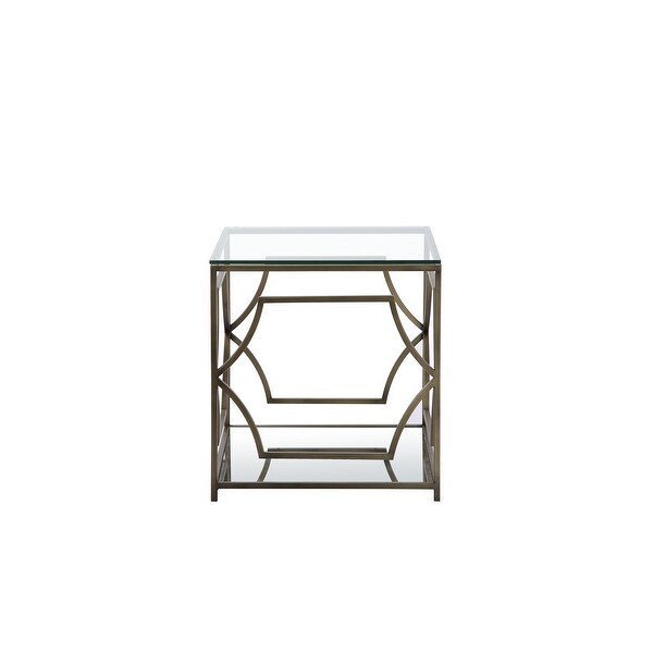 Edward Side Table Brass.