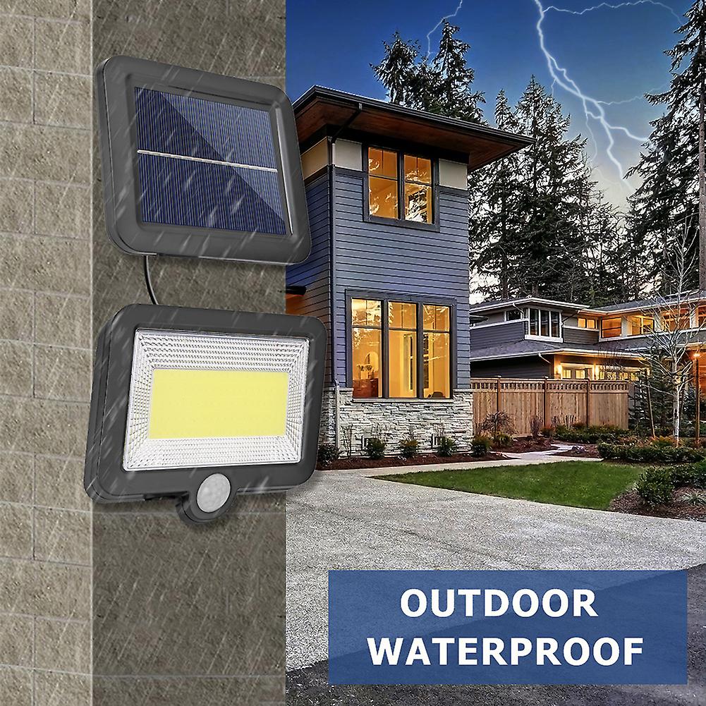 120led Solar Light Outdoors Motion Sensor Wall Light Waterproof  Emergency Security Solar Powered Lamp For Garden Street Path