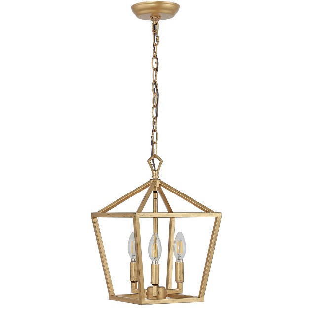 3 light Ojai Iron Classic Modern Lantern Led Pendant Jonathan Y