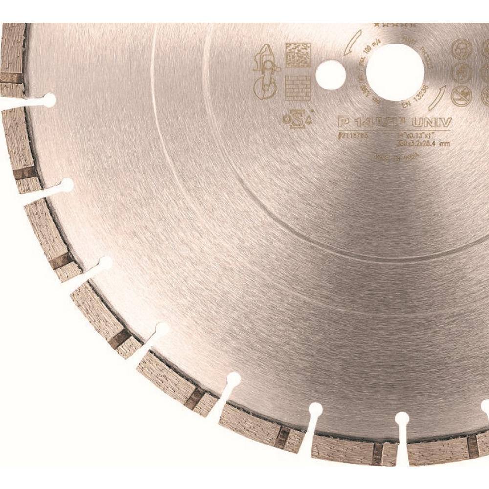 Hilti 16 in. Segmented Cutting Diamond Blade P-S 16 in. x 1 in. 2118764