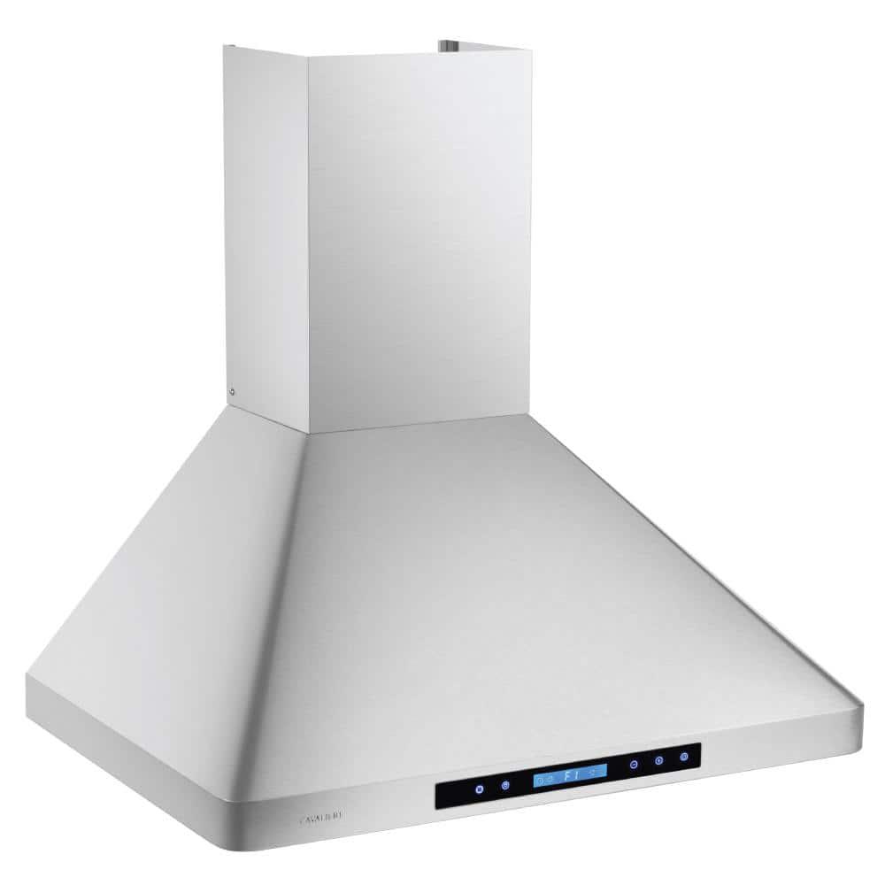 Cavaliere 30 in Range Hood in Stainless Steel