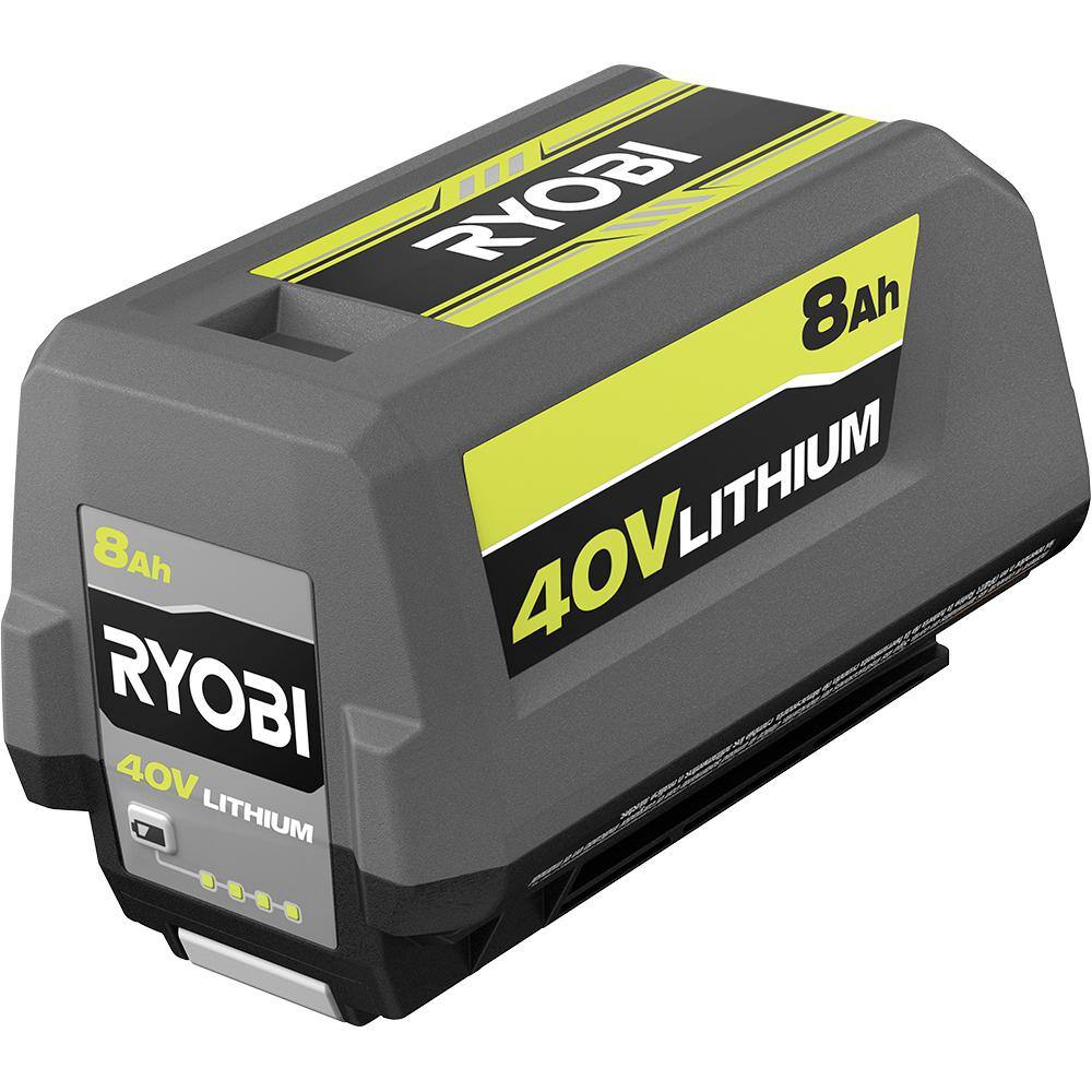 RYOBI 40-Volt Lithium-Ion 8.0 Ah High Capacity Battery OP4080A