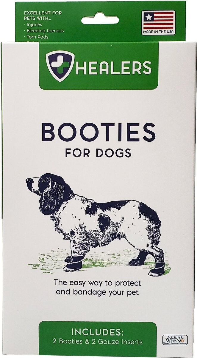 Healers Booties and Gauze Inserts for Dogs