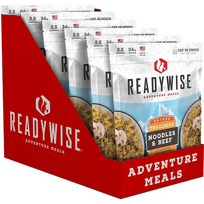 Wise Company Readywise Trailhead Noodles and Beef 6-Pack