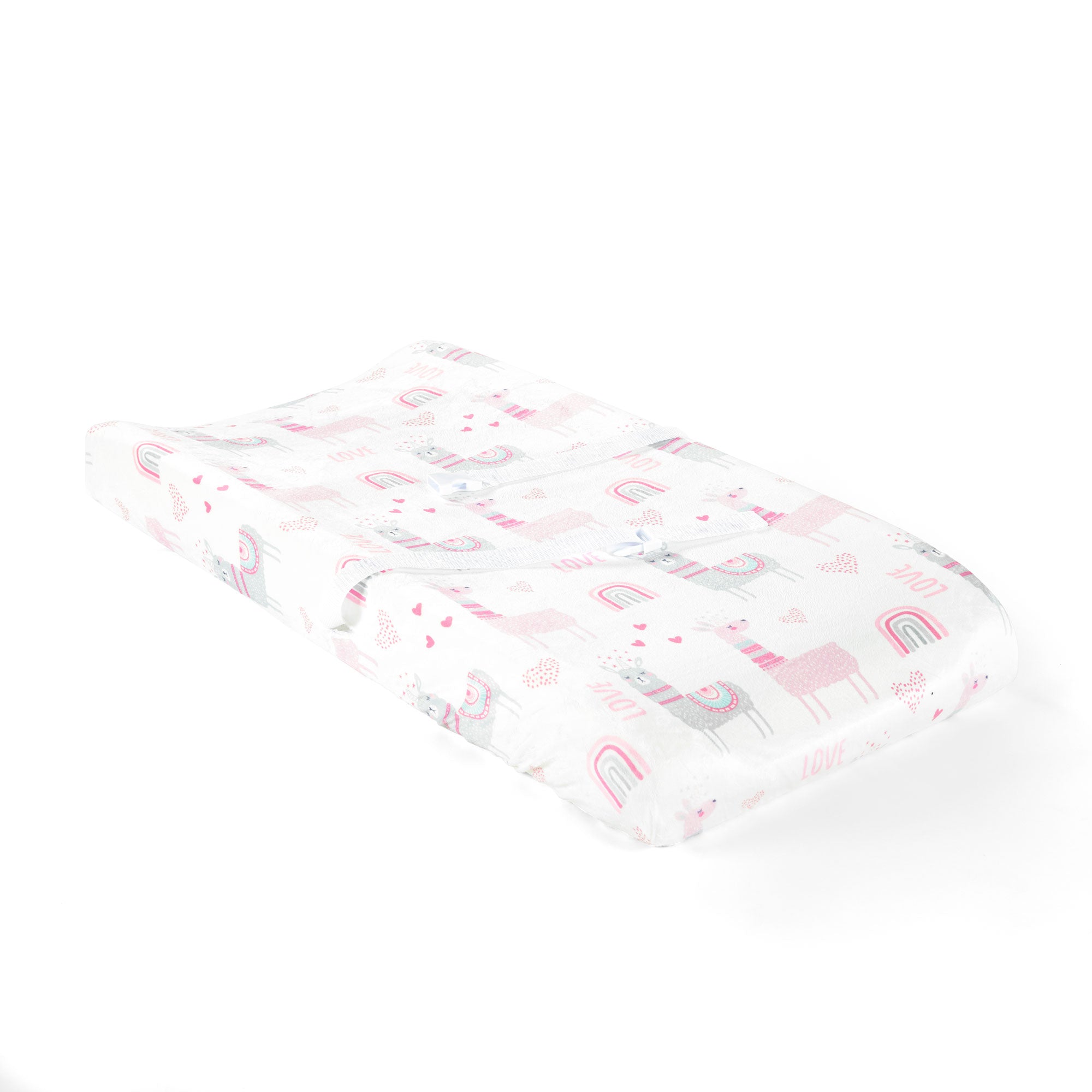 Llama Love Soft & Plush Changing Pad Cover