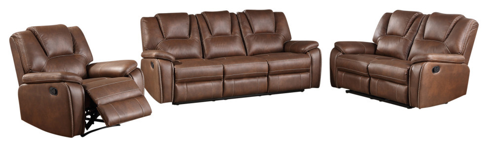 Katrine Reclining Sofa   Contemporary   Living Room Furniture Sets   by Steve Silver  Houzz