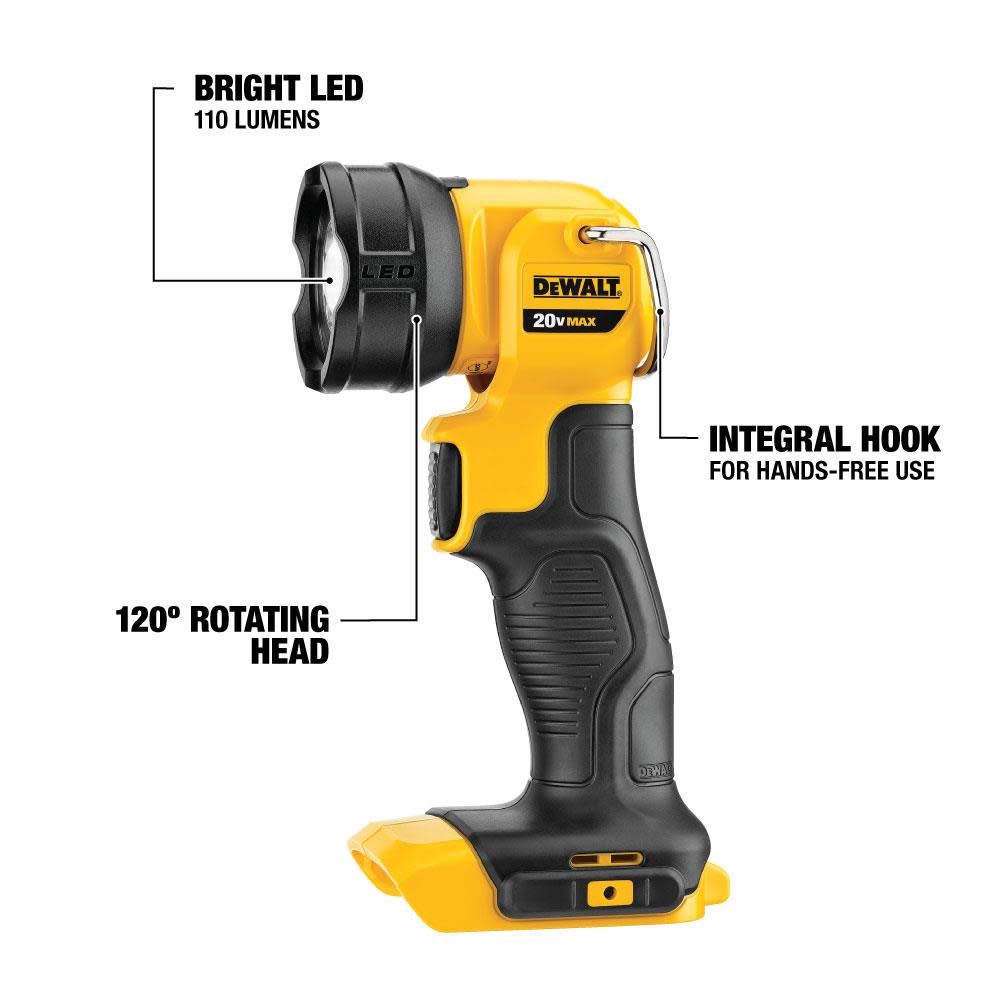 20V MAX* Lithium Ion LED Work Light (Battery not included) ;