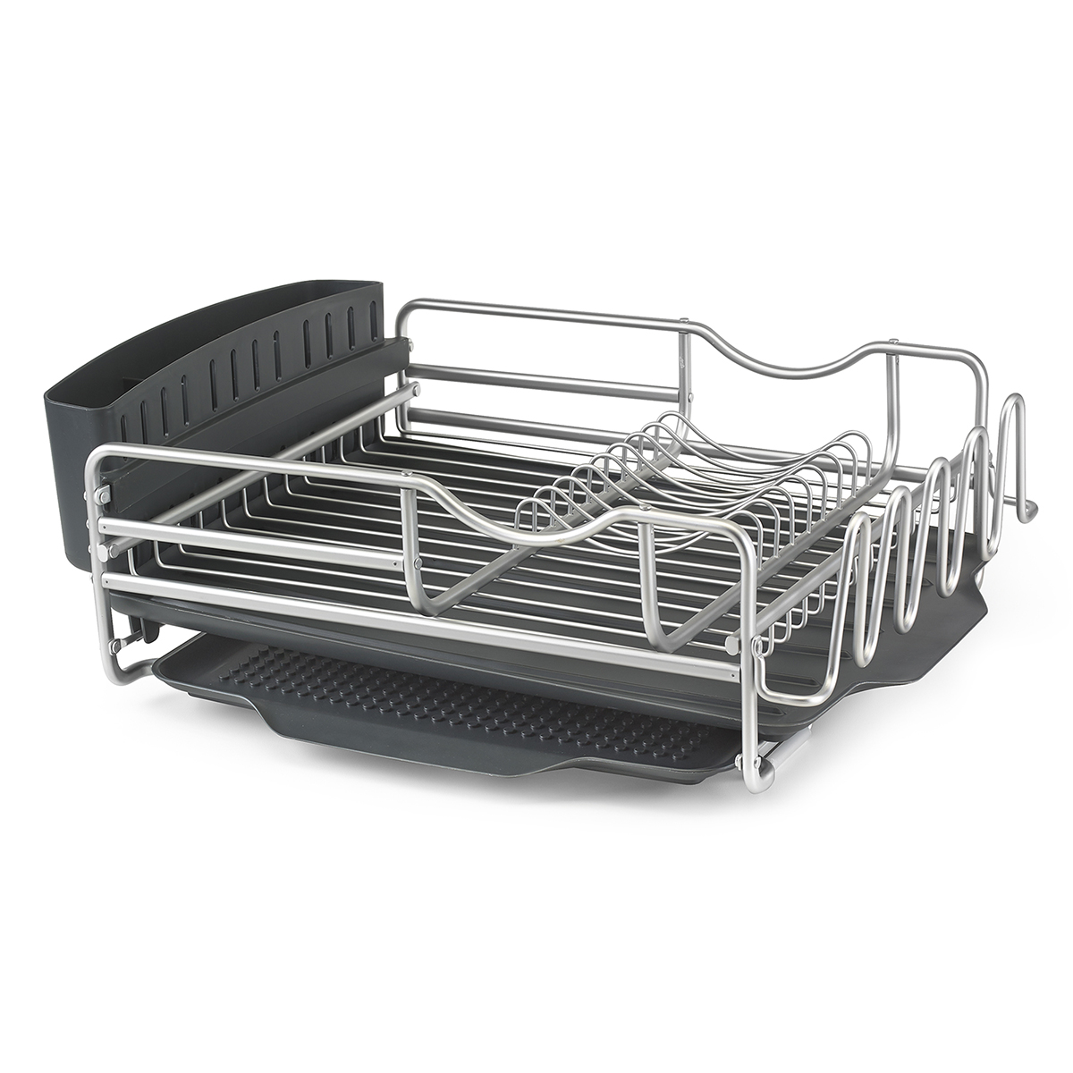 Polder 4Piece Advantage Aluminum Dish Rack