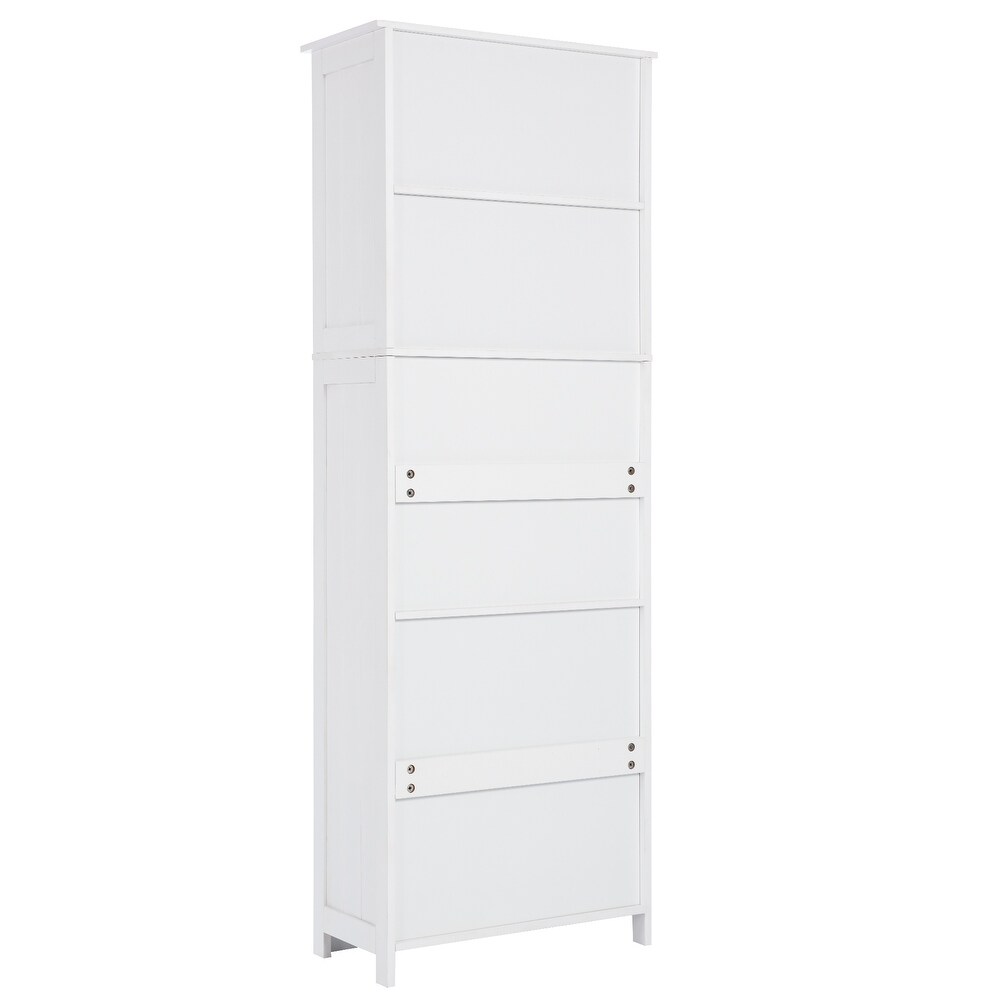 Tall Storage Cabinet with Shelves