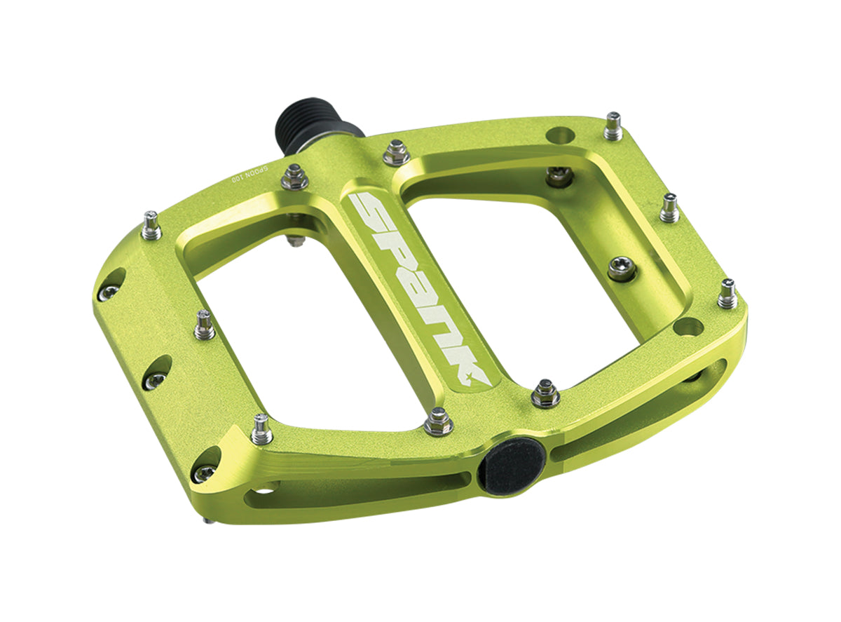 Spank Spoon 90 Pedals - Green