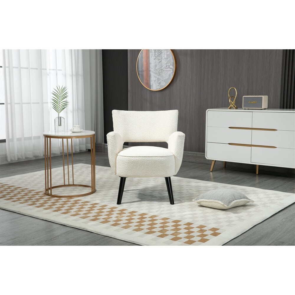 Fabric Accent Arm Chair with Upholstered seat  backrest