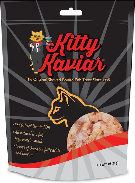 Pet Healthy Brands Kitty Kaviar 100% Dried Bonito Fish Cat Treats