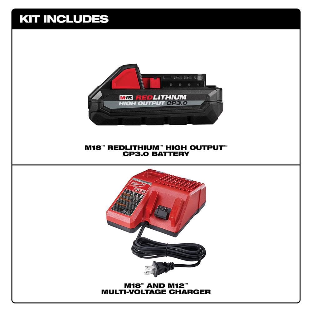 Milwaukee M18 REDLITHIUM HIGH OUTPUT CP3.0 Starter Kit 48-59-1835 from Milwaukee