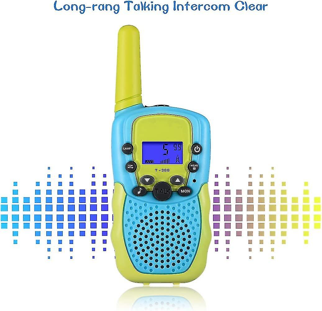 3-12 Years Old Boys Girls Toys， Kids Walkie Talkie 22 Channel 2 Channel Radio Toys