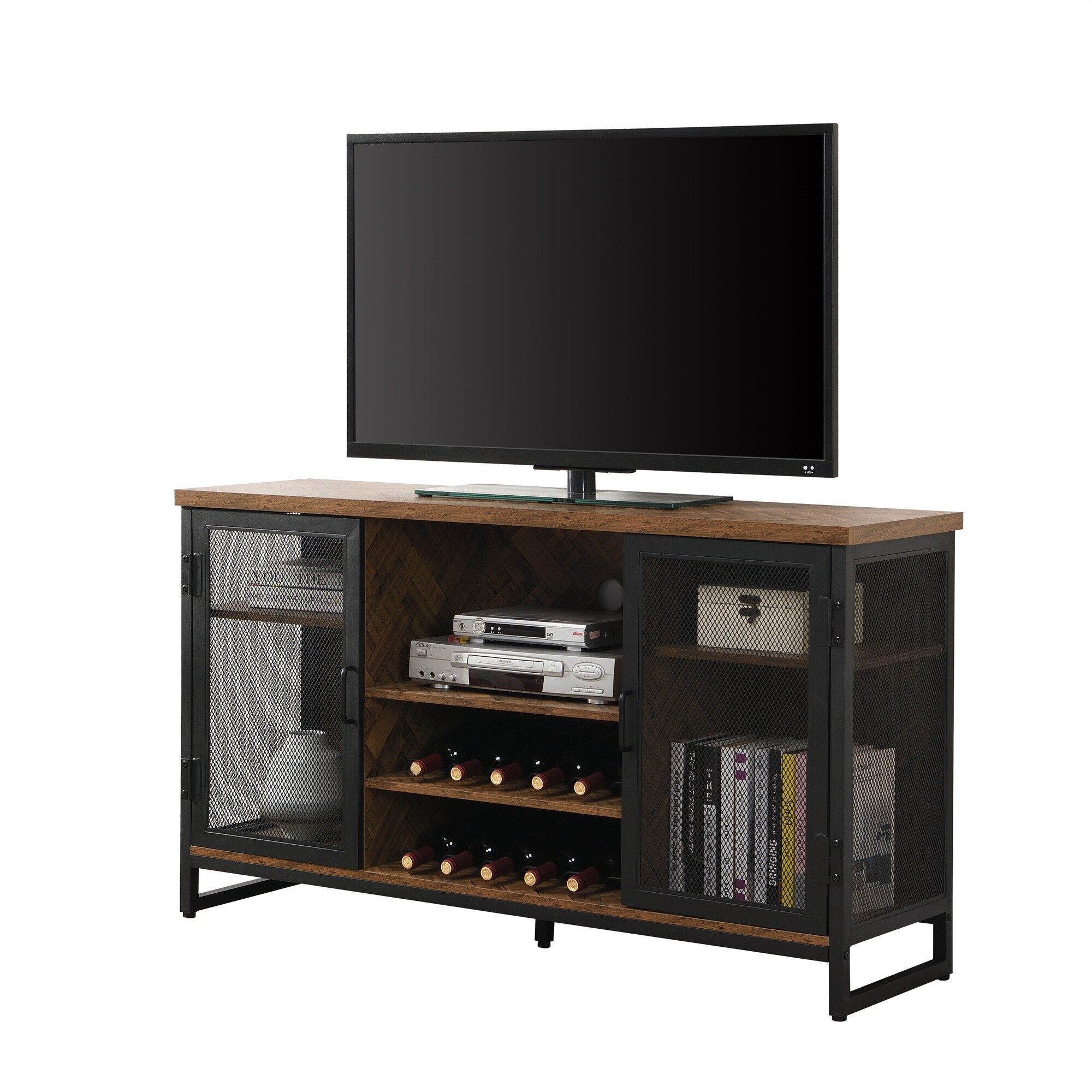 Media Entertainment Center Console Table