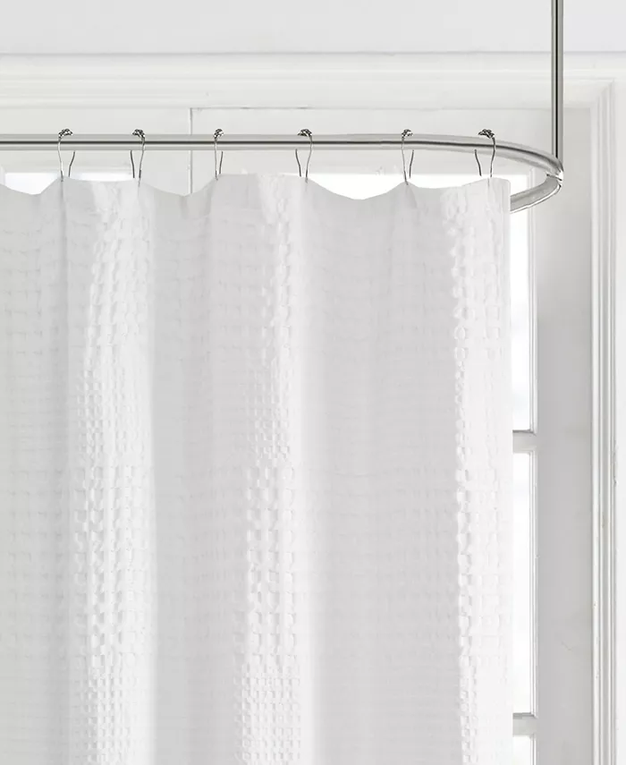 Madison Park Arlo Waffle Shower Curtain 72 x  72