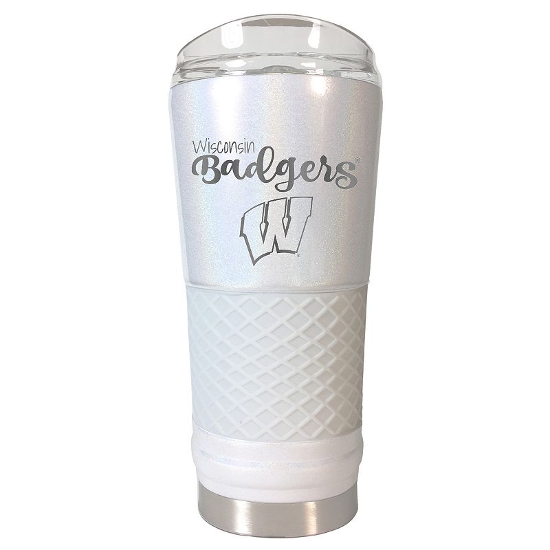 Wisconsin Badgers 24-Ounce Draft Opal Tumbler