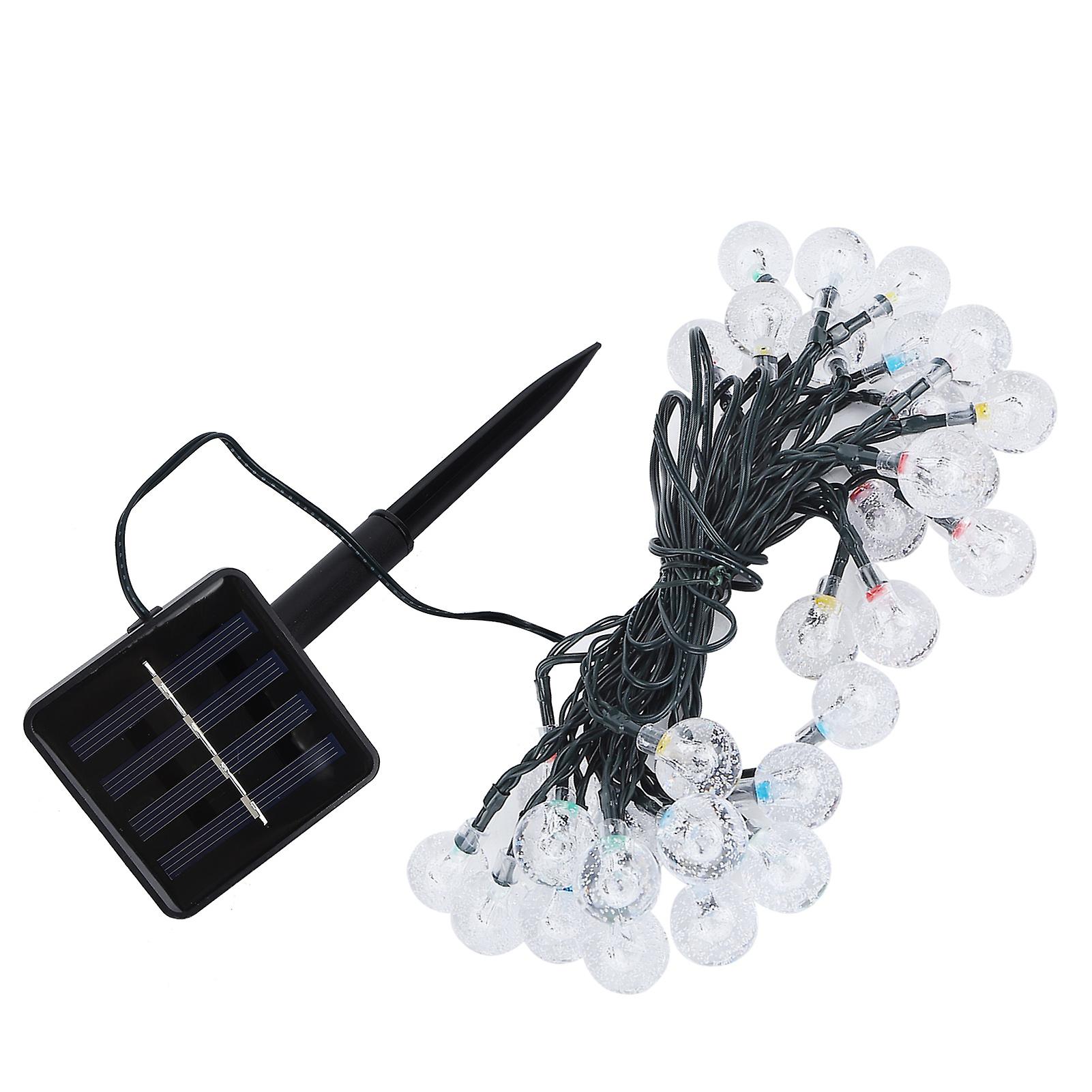 5m 30led Chips Solar Power String Light For Garden Landscape Christmas Decoration Colorful Light