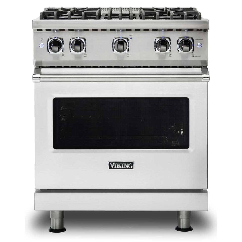 Viking 30-inch Freestanding Gas Range with VariSimmer VGR530-4BSS