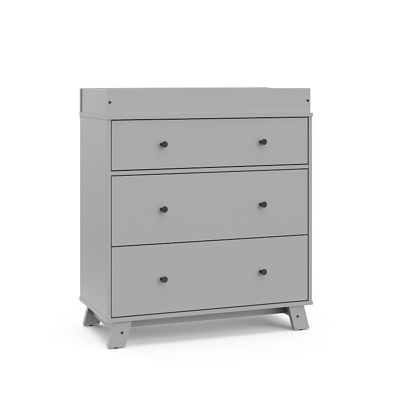 Storkcraft Beckett 3 Drawer Chest with Changing Topper