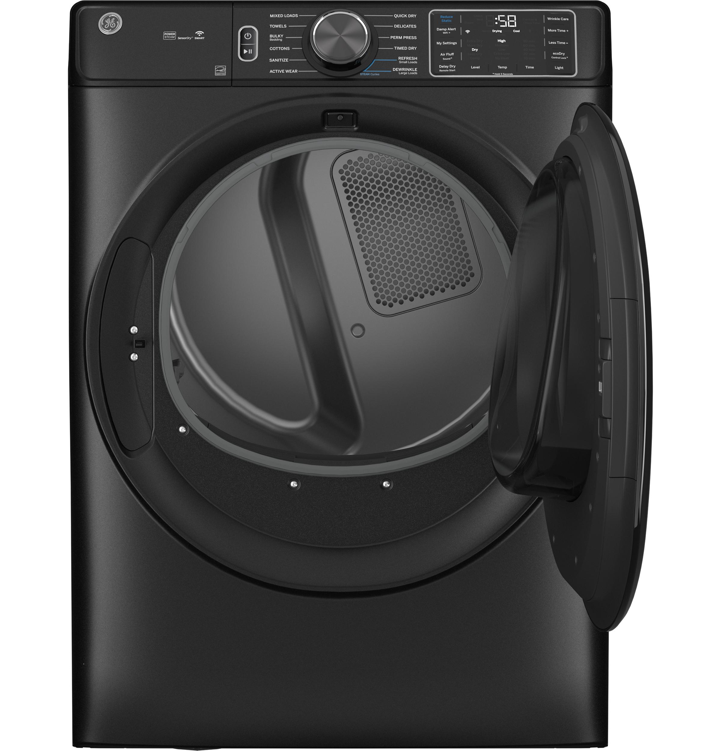 Ge Appliances GFD65ESPVDS Ge® 7.8 Cu. Ft. Capacity Smart Front Load Electric Dryer With Steam And Sanitize Cycle