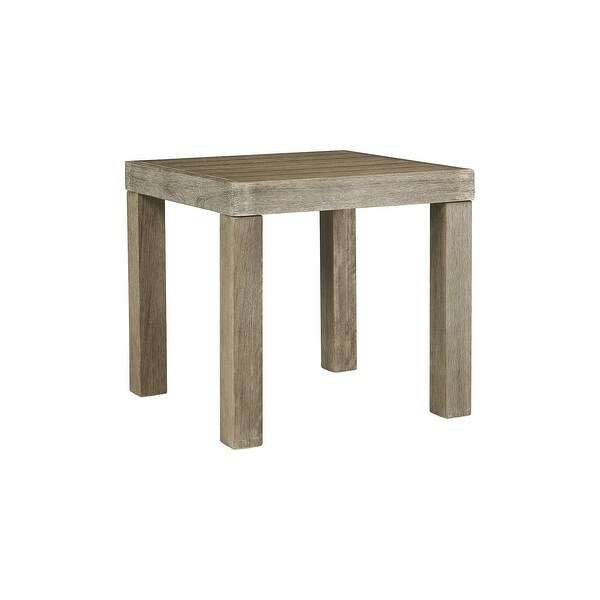 Silo Point Brown Square End Table